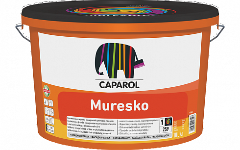 Краска для наружных работ Caparol Muresko белая, база 1,10 л