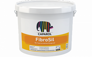 Краска водно-дисперсионная для наружных и внутренних работ Caparol Fibrosil, 25кг
