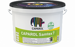 Краска водно-дисперсионная для внутренних работ Caparol Samtex 7 ELF База 1; 10 л