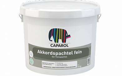 Шпатлевка для внутренних работ Caparol Akkordspachtel fein