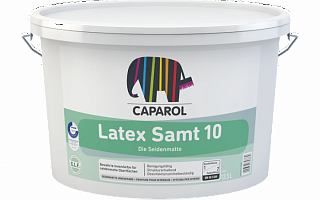 Краска водно-дисперсионная для внутренних работ Caparol Latex Samt 10, База 1, 12,5 л