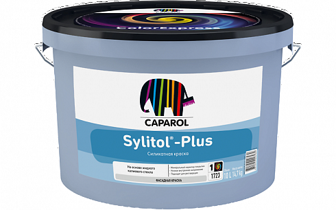Краска силикатная для наружных работ Caparol Sylitol-plus, 10 л